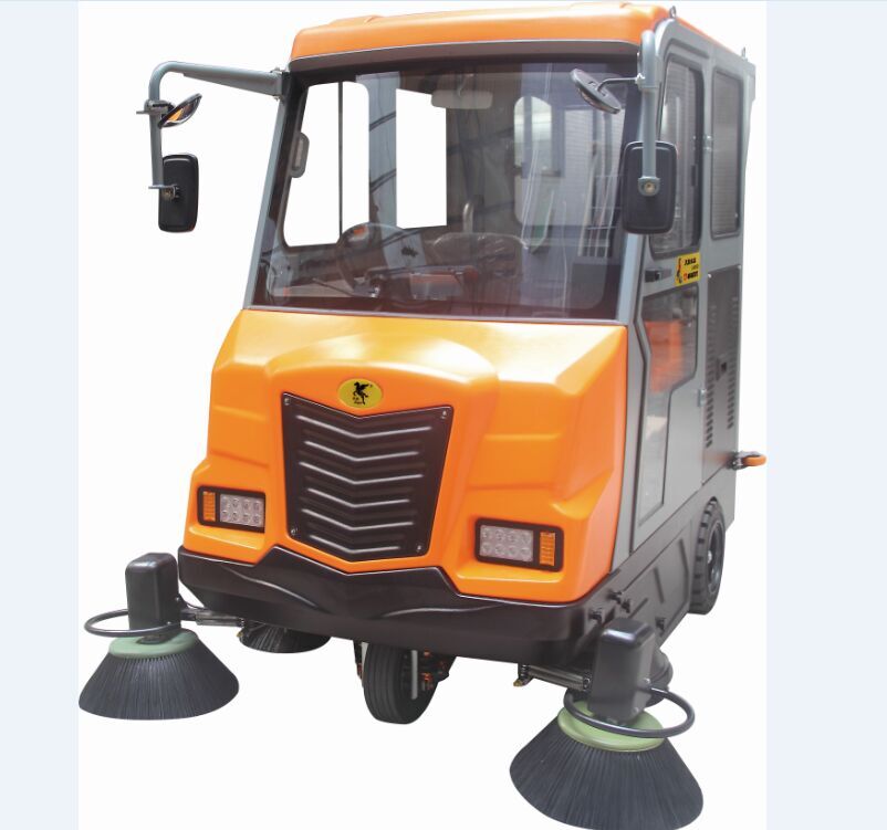 进口电动扫地车OS-V7 驾驶式吸尘清扫车厂家直销