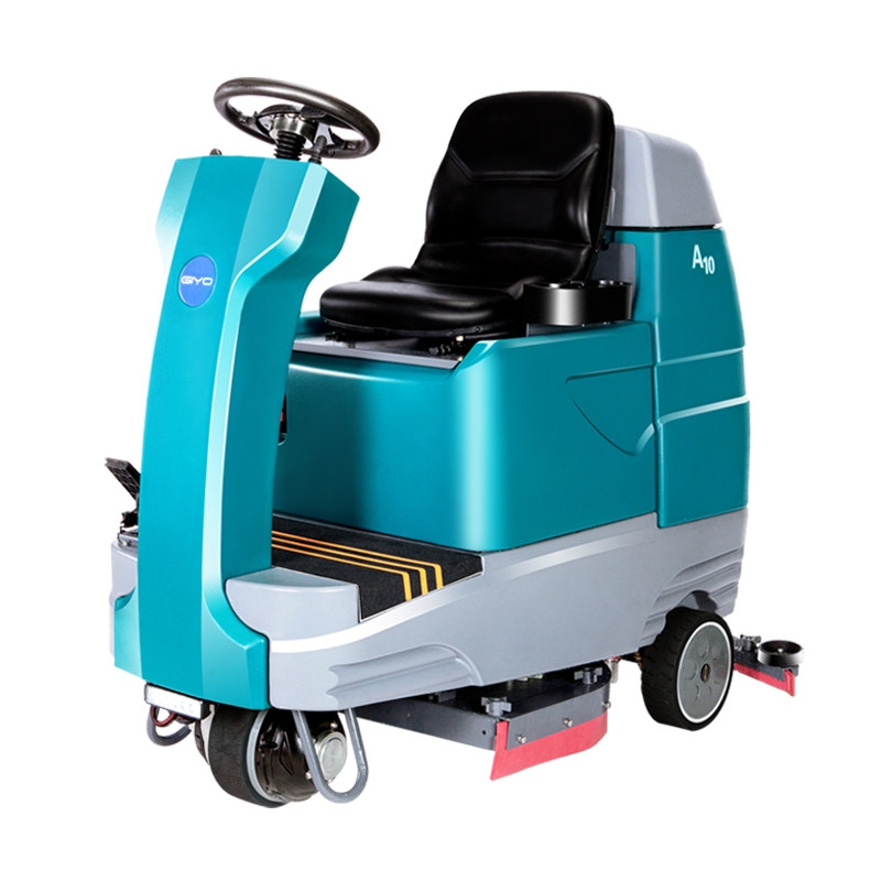  洁耀A10全自动驾驶式洗地机 台州物业小区停车库保洁刷地机