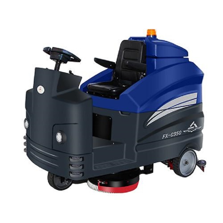 台州大型驾驶式洗地机 环保智能风向标 双刷20寸FX-C350 企业洗地机 