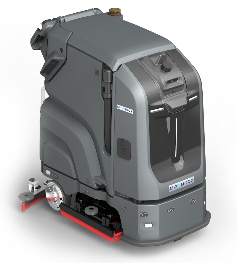 长兴无人机器人洗地机TN70 自动加水充电放水全自动拖地机